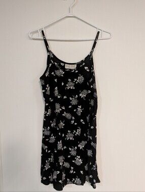 Vintage Zig Zag Floral Dress